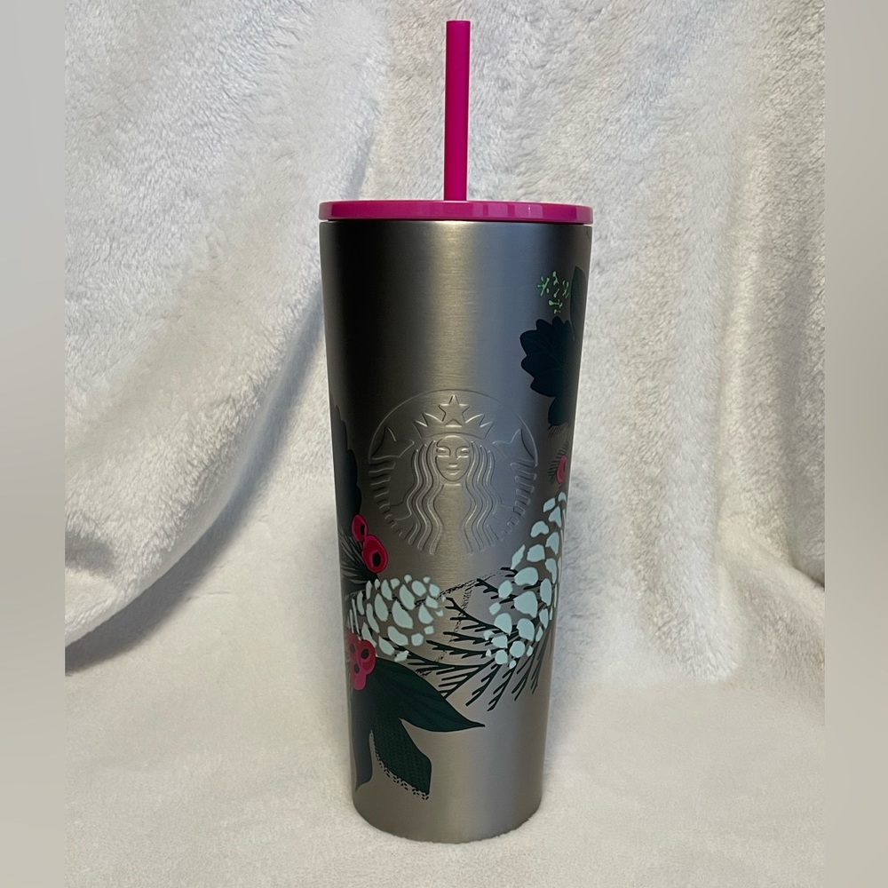 Starbucks 2021 holiday stainless steel tumbler